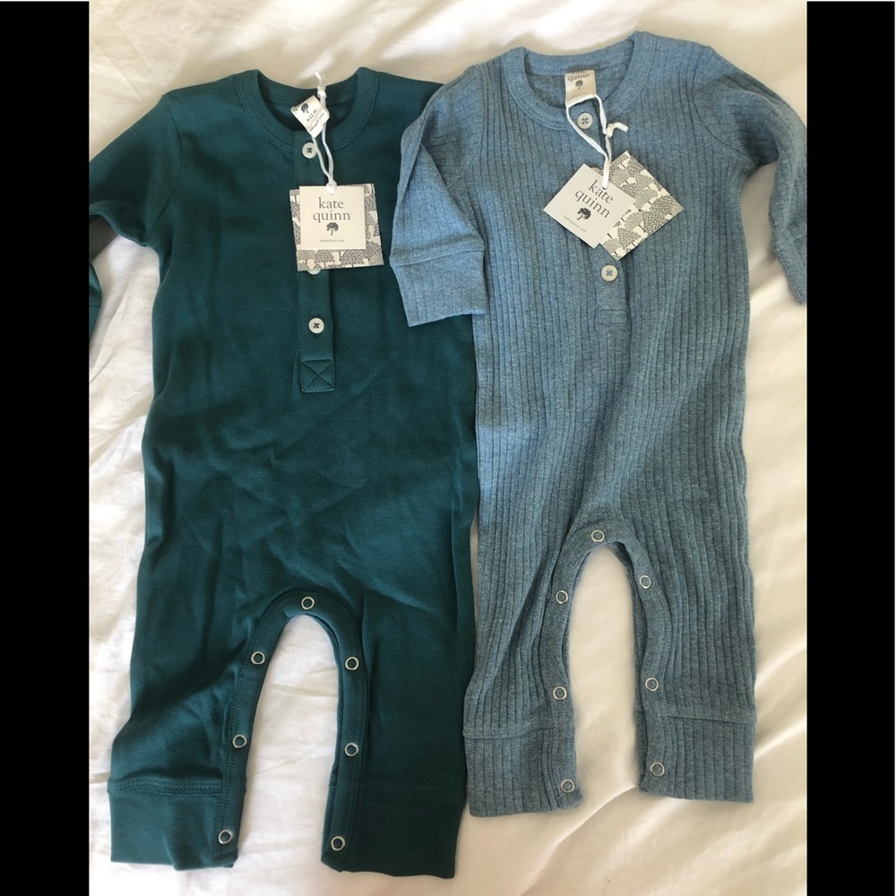 Bundle of 2 6/12m Union suits